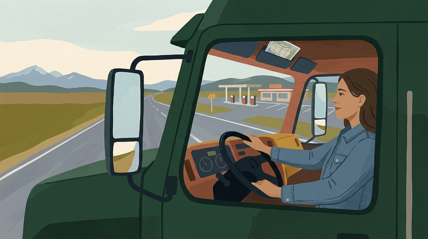 Featured image for "How to Become a Truck Driver With No Experience"