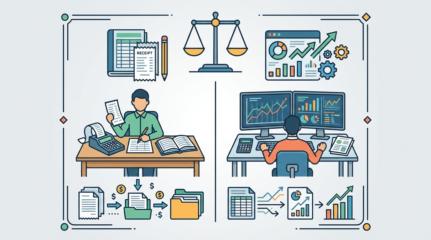 Featured image for "Bookkeeper vs. Accountant: Which Career Fits You?"