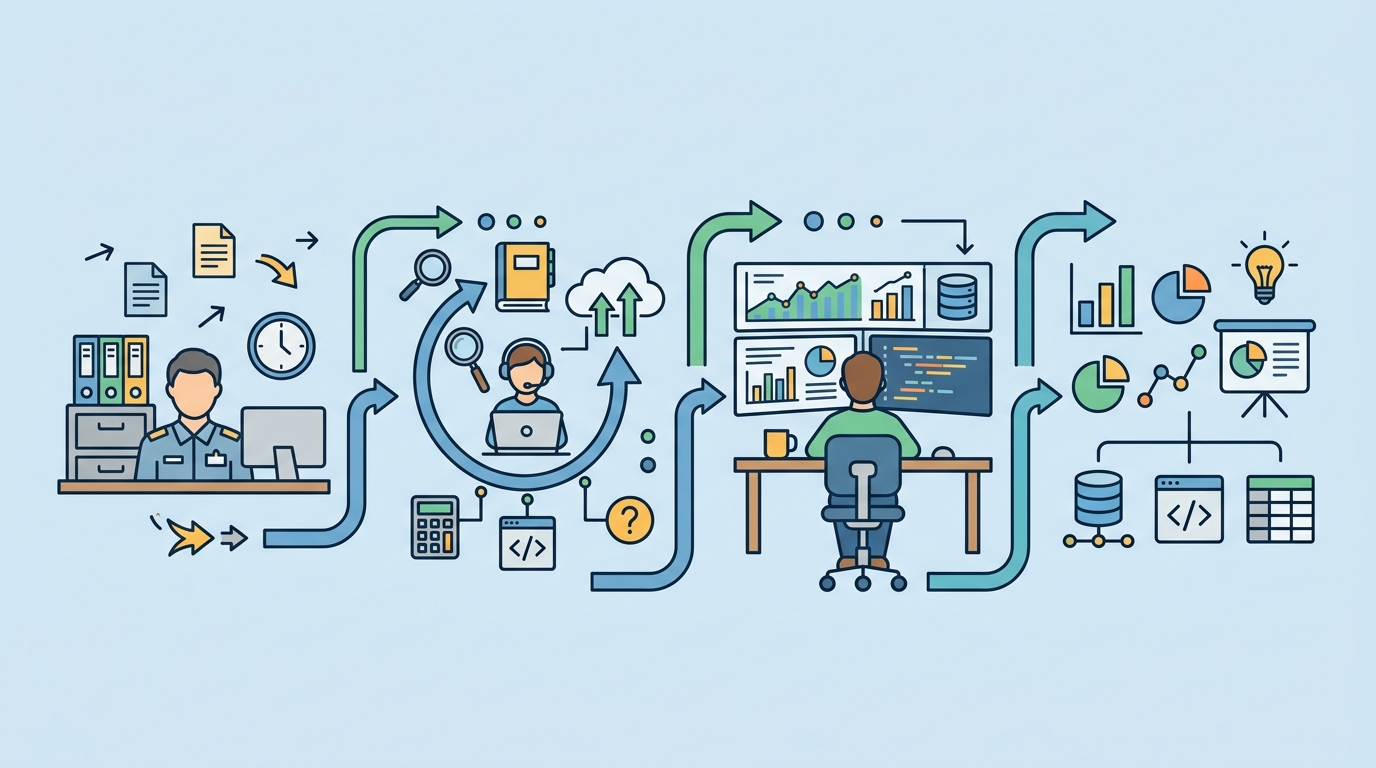 Featured image for "How to Switch to a Career in Data Analysis, Step by Step"