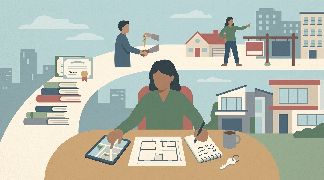 Featured image for "How to Become a Licensed Real Estate Agent"