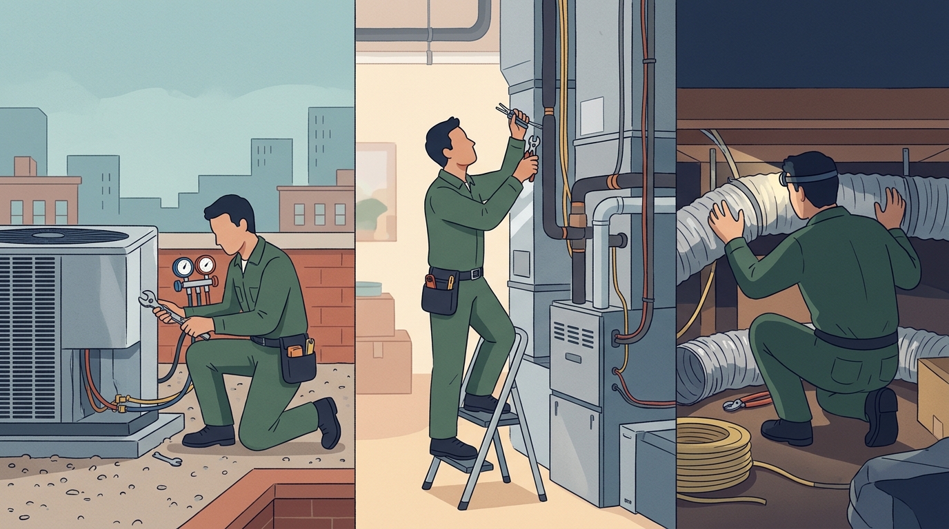 Featured image for "What Is an HVAC Technician? A Day in the Life"